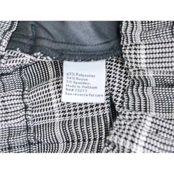 Nine‎ West Womens Dress Pants Business Casual Plaid Elastic Waist Houndstoot XS - Picture 9 of 9